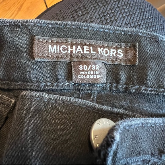 MICHEAL KORS Parker Slim Fit Men’s Black Jeans 30/32 - Picture 2 of 9